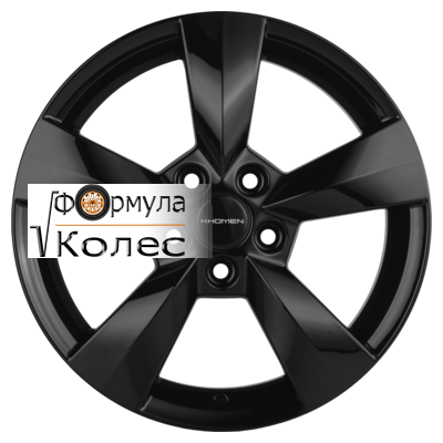 Khomen Wheels 6x15/5x100 ET43 D57,1 KHW1504 (Fabia) Black