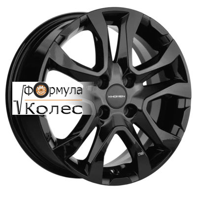 Khomen Wheels 6x15/4x100 ET40 D60,1 KHW1503 (XRay) Black